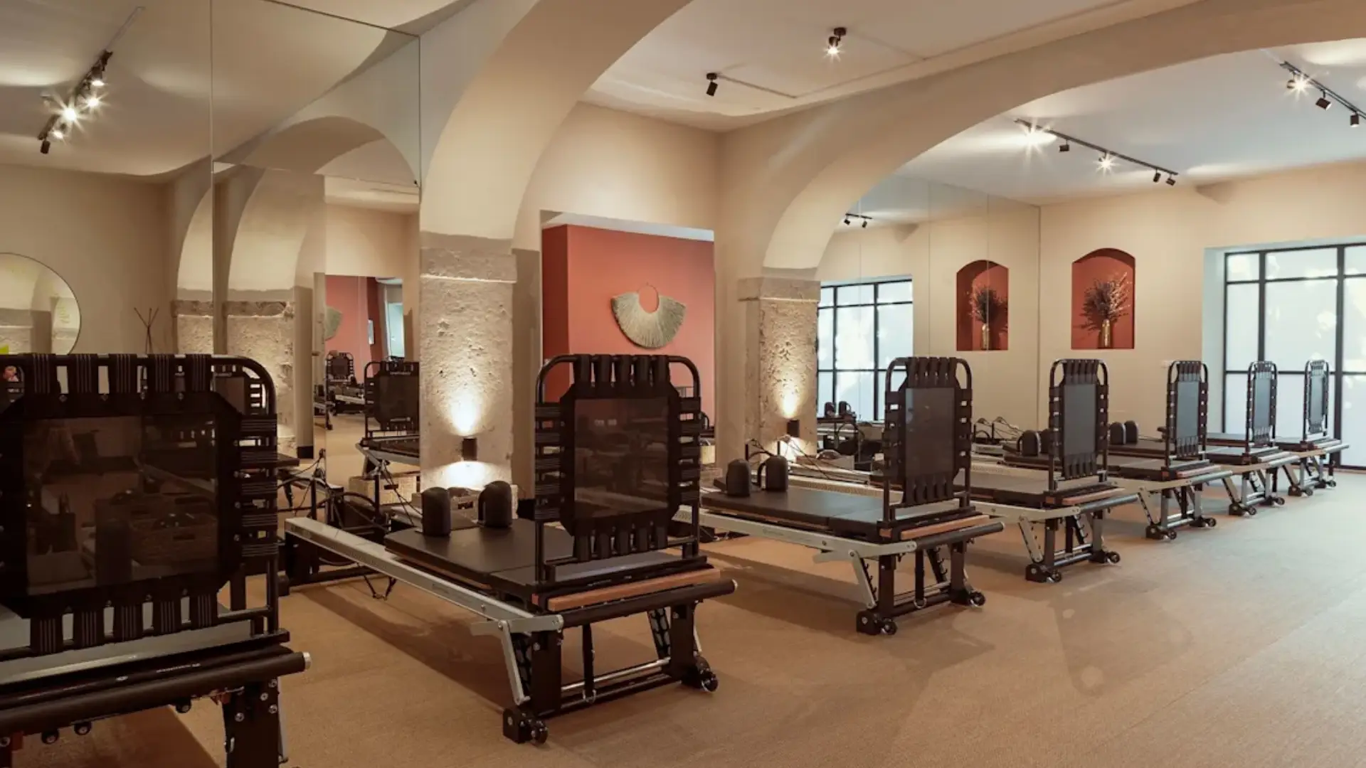 Pilates reformers in the Prescription studio